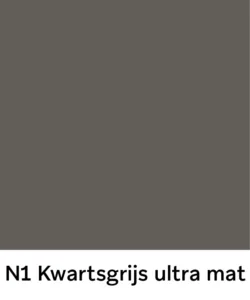 Weru kleurstaal kwartsgrijs ultra mat
